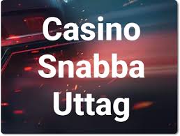 Snabba uttag på casinon En guide till snabbare spelvinster