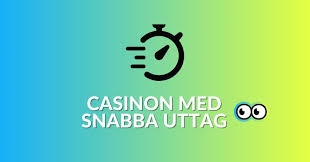 Casino med Snabb Utbetalning - Din Guide till Snabba Uttag